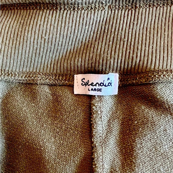 Splendid drawstring bell bottom pants. Size Large - Picture 5 of 7